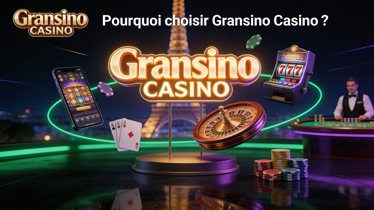gransino casino en France — Pourquoi choisir Gransino Casino ?